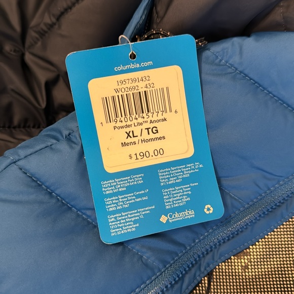Columbia Powder Lite Anorak NWT!!! - Picture 7 of 9